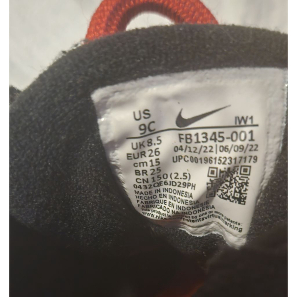 Nike Air More Uptempo Toddler Shoes Sneakers Size 9C - Picture 2 of 11